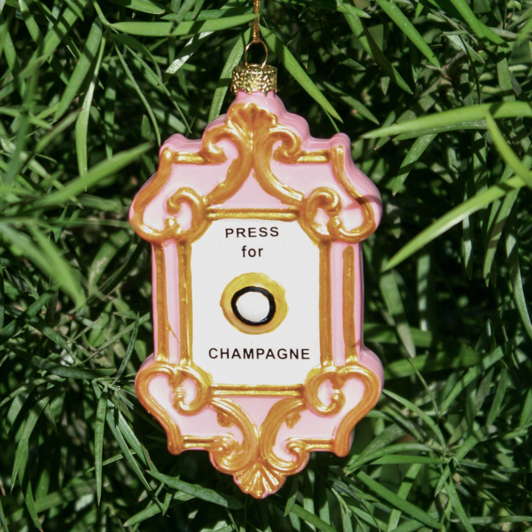 Champagne Ornament